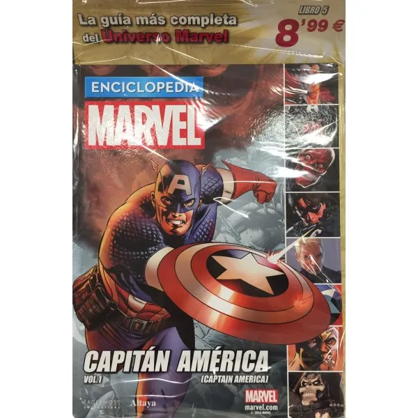 Portada Enciclopedia Marvel