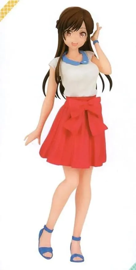BanPresto - Rent A Girlfriend Chizuru Mizuhara Figura Figura sin caja
