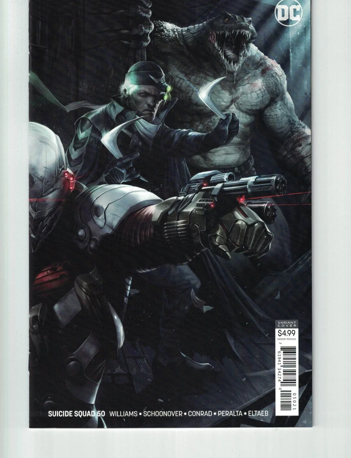 Cómic Sucide Squad #50 Francesco Mattina Cvr B Variant 2019 DC Comics Killer Croc