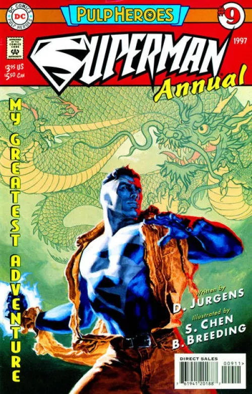 Portada Superman Annual #9 (1997)